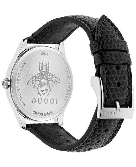 gucci women's g-timeless lizard skin strap watch 36mm|Gucci G.